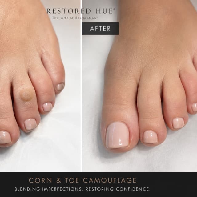 Corn & Toe Camouflage at Restored Hue Paramedical Studio in Atlanta, GA