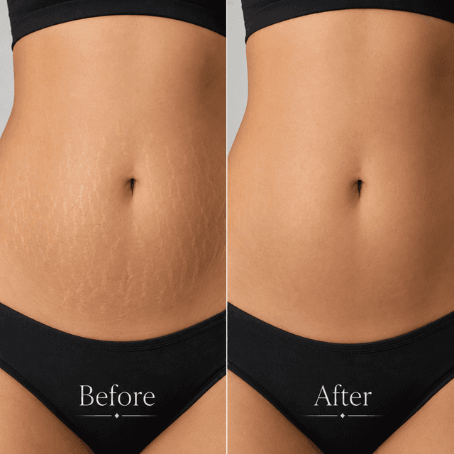 Abdominal Stretch Mark Camouflage at Restored Hue Paramedical Studio in Atlanta, GA